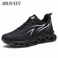 Mens flame print sneakers