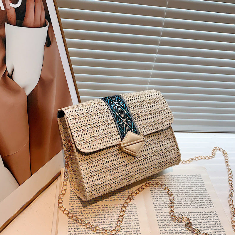 Straw Woven shoulder bag