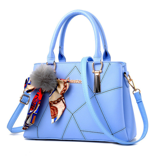 Geometric ladies handbag