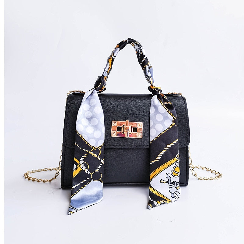 Cute Silk Scarf Handbag