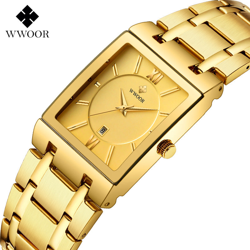 Fully Automatic Mens square watch