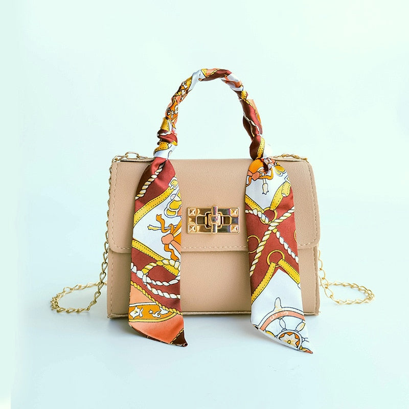 Cute Silk Scarf Handbag