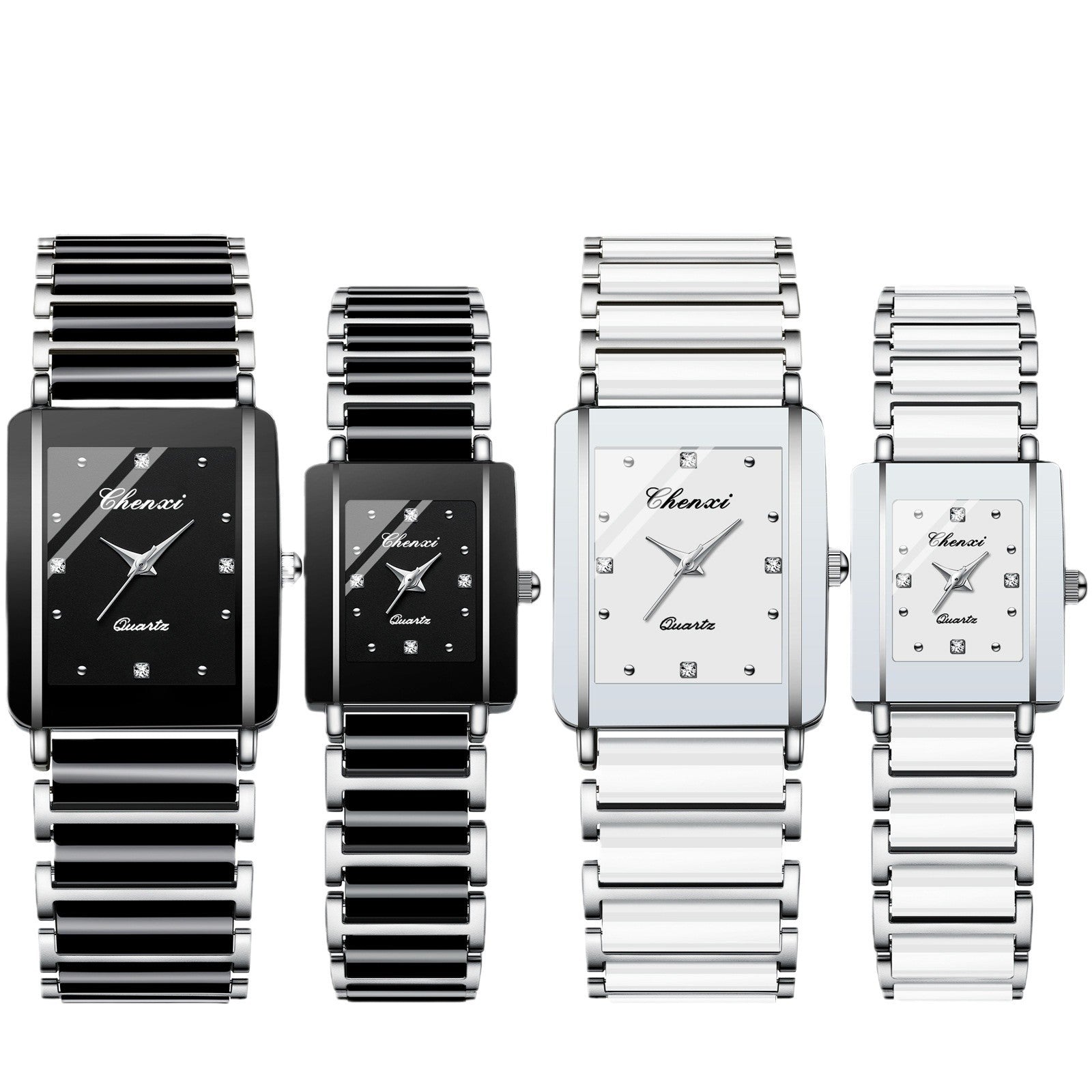 Square Couples Watch