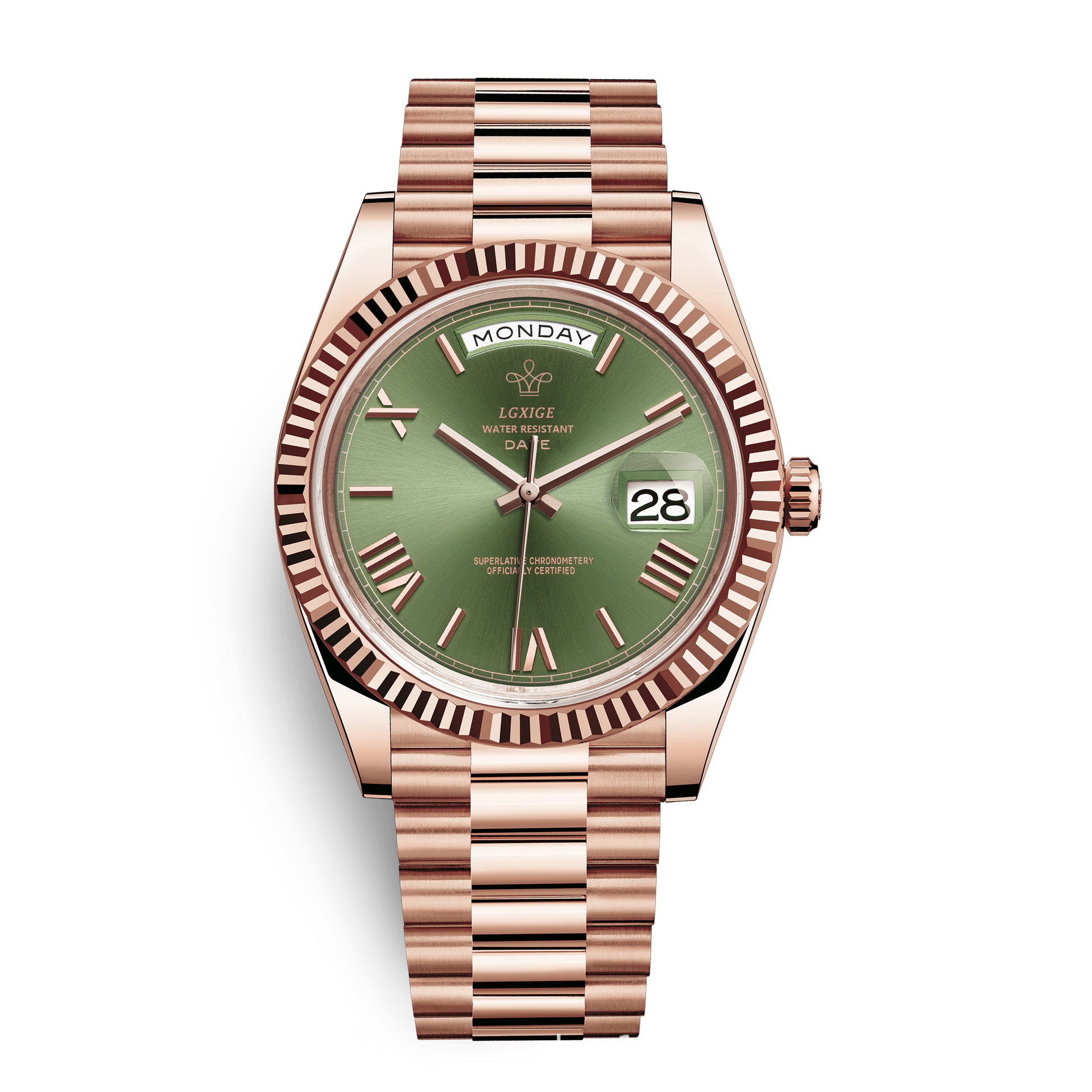 Classic Sunday Calendar Men's Watch
