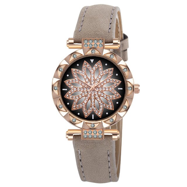 Leather Strap & bracelet set Watch