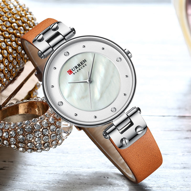 Women Quartz Waterproof Wristwatch