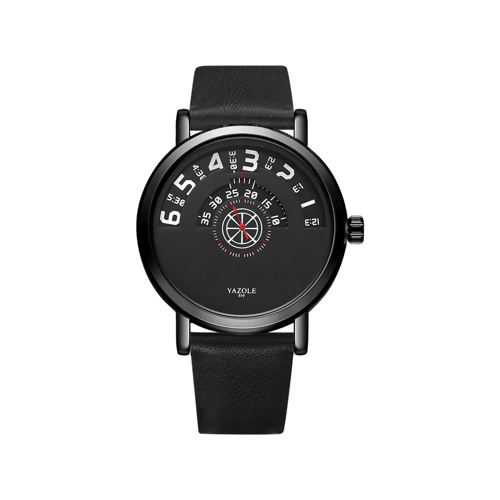 Men's Rotary Non-Mechanical Quartz Watch