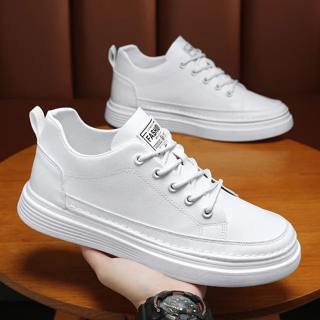 Mens casual leather shoes
