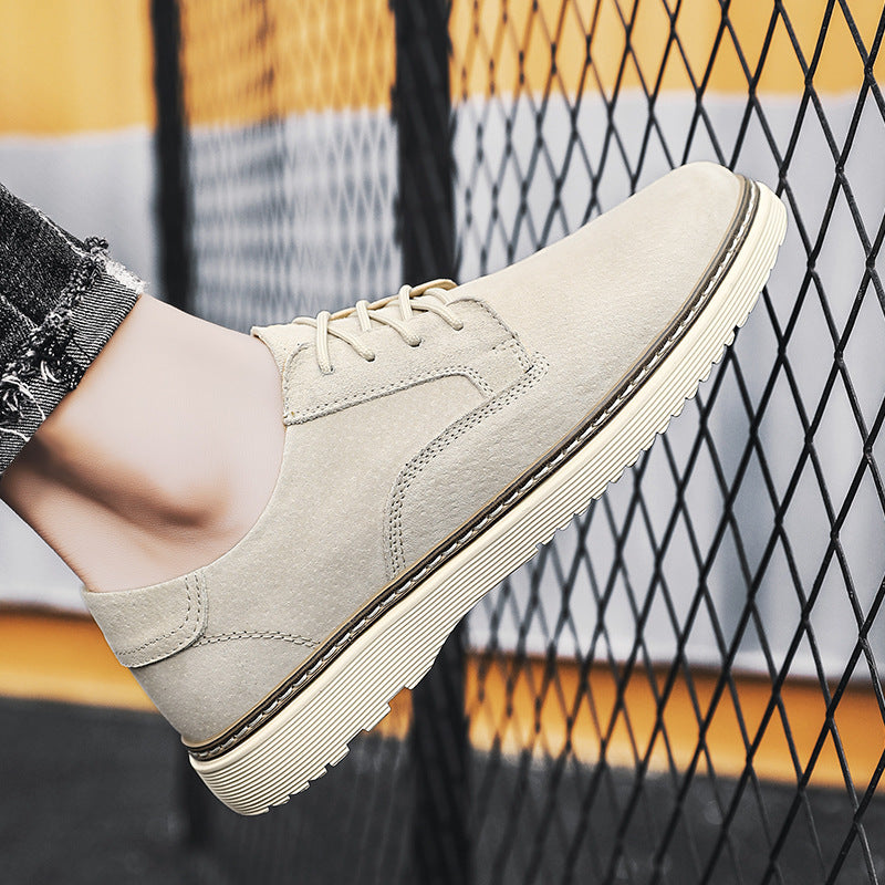 Mens round toe casual shoes