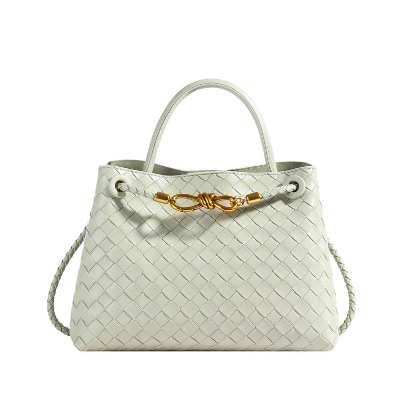 Woven style handbag