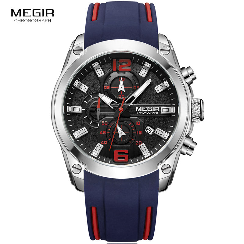 Megir Men's Chronograph Analog Quartz Watch