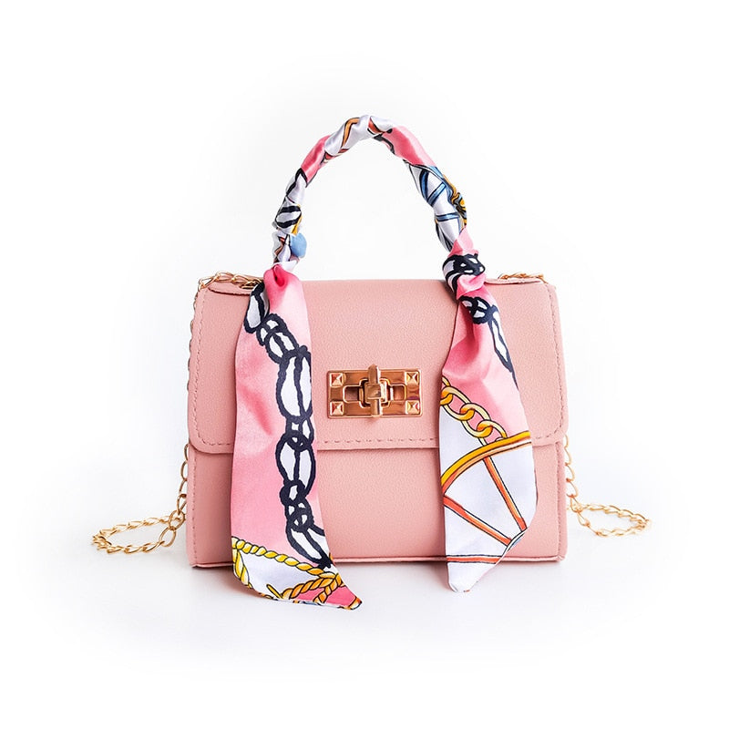Cute Silk Scarf Handbag