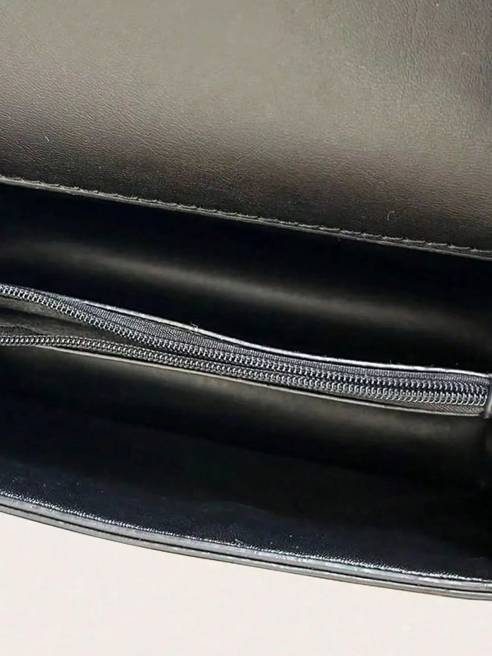 Chain Leather Detachable Shoulder Strap Handbag