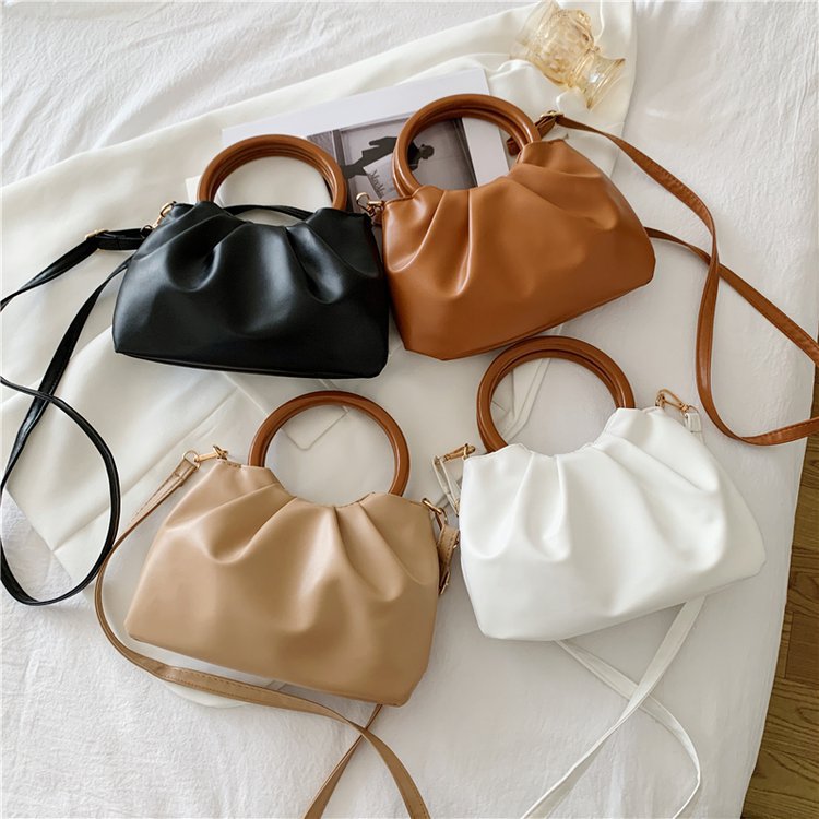 Cloud pleated handbag