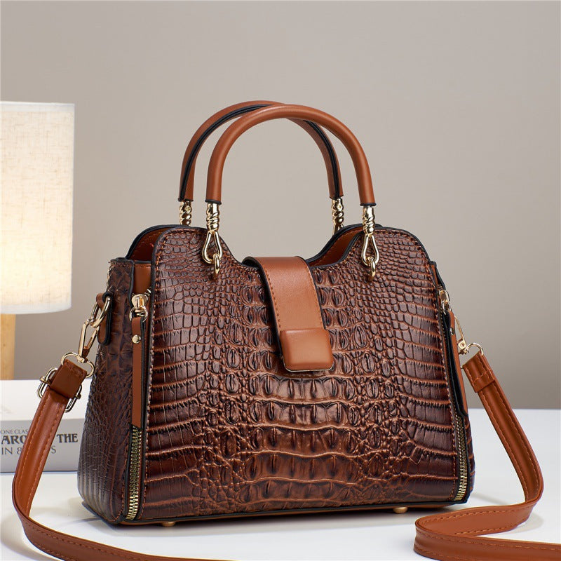 Crocodile Pattern handbag