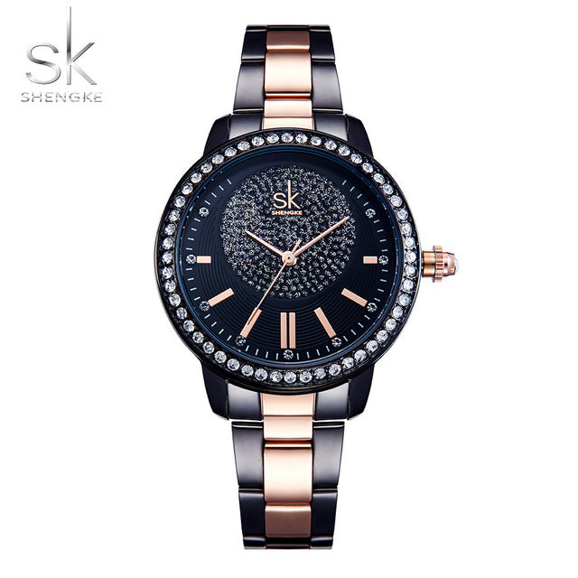 Ladies Rose Gold Quartz Watch