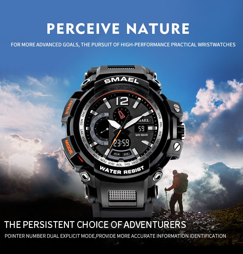 SMAEL 1702 Luxury Sport Watch