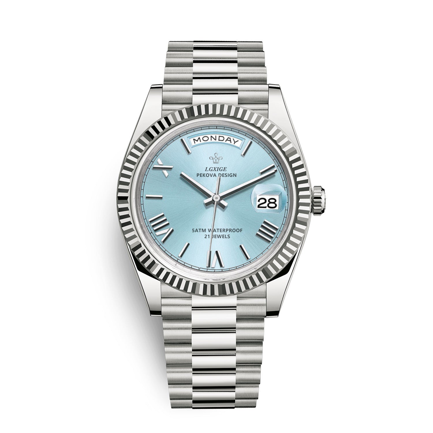 Classic Sunday Calendar Men's Watch