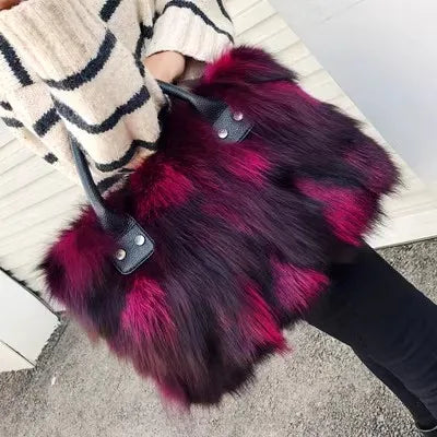 Leather and fur Multicolour Bag