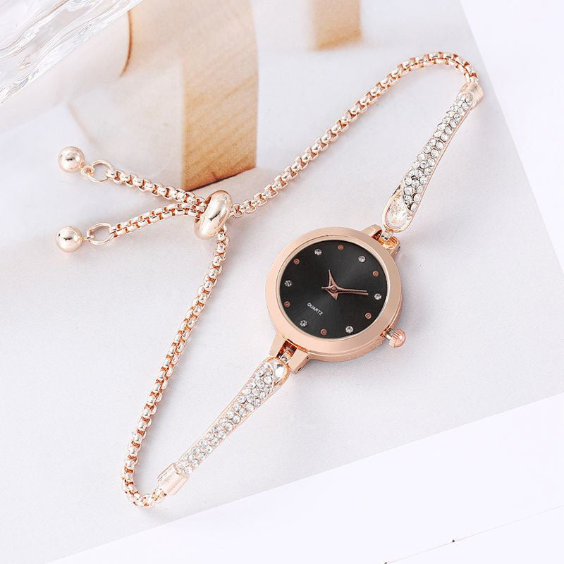 Ladies diamond laid bracelet watch
