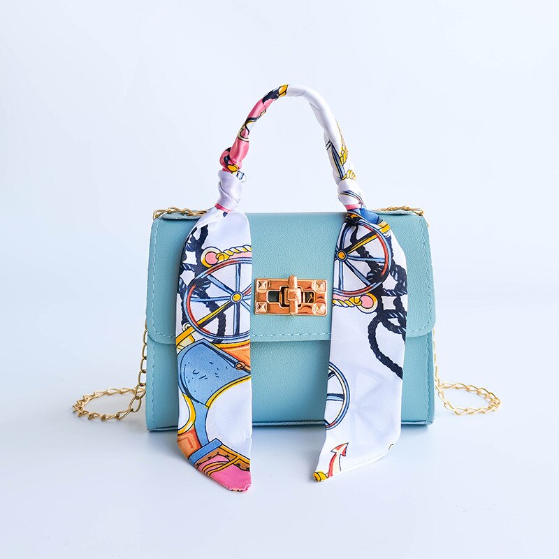 Cute Silk Scarf Handbag