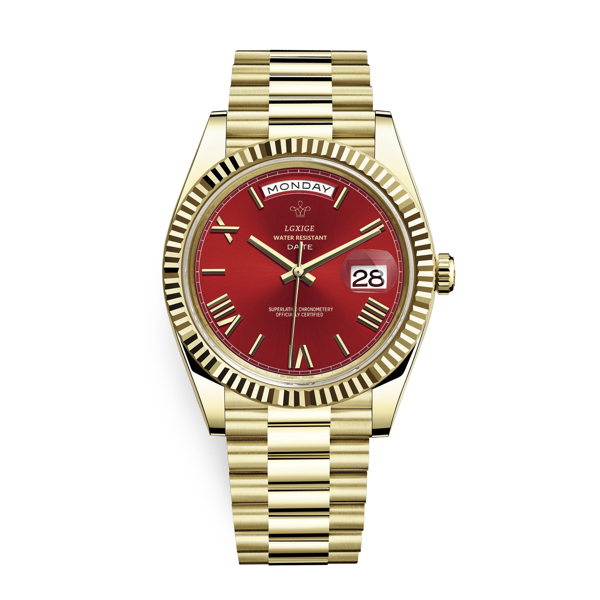 Classic Sunday Calendar Men's Watch