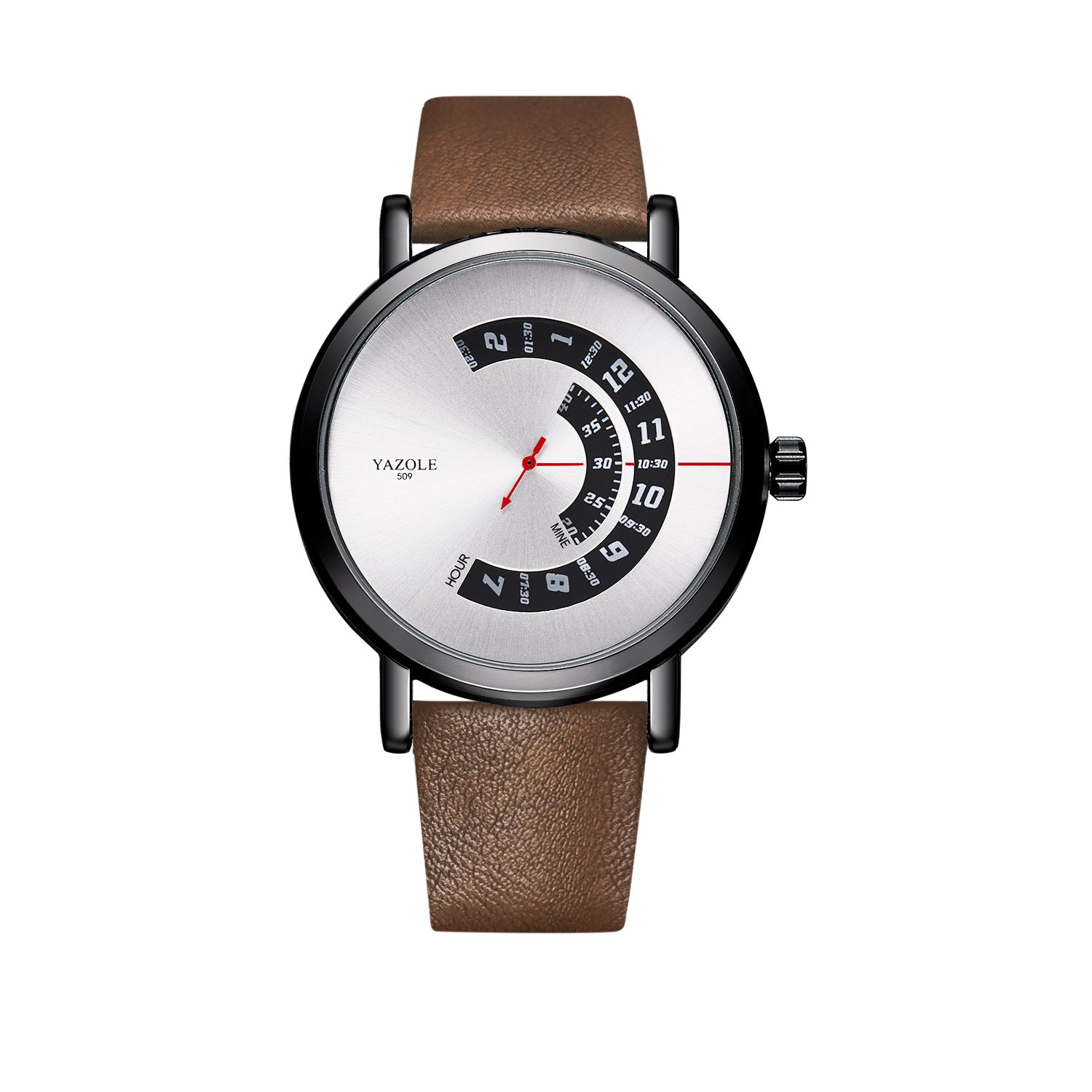 Men's Rotary Non-Mechanical Quartz Watch