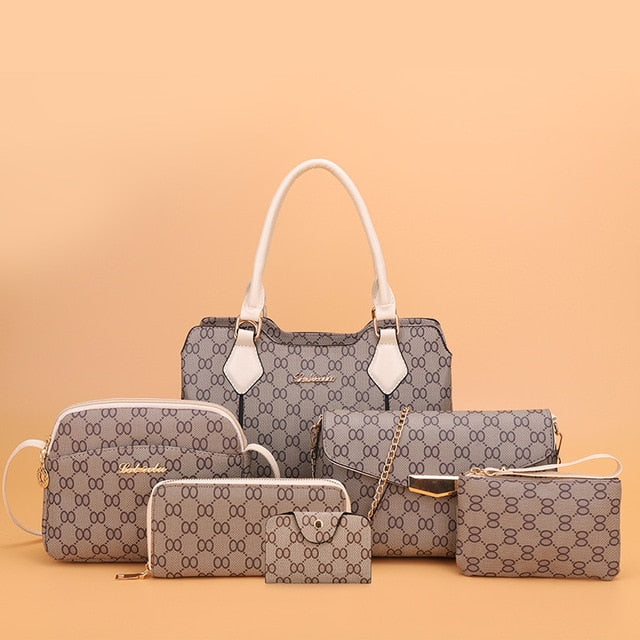 6pc Quality retro set