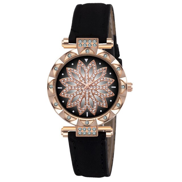 Leather Strap & bracelet set Watch