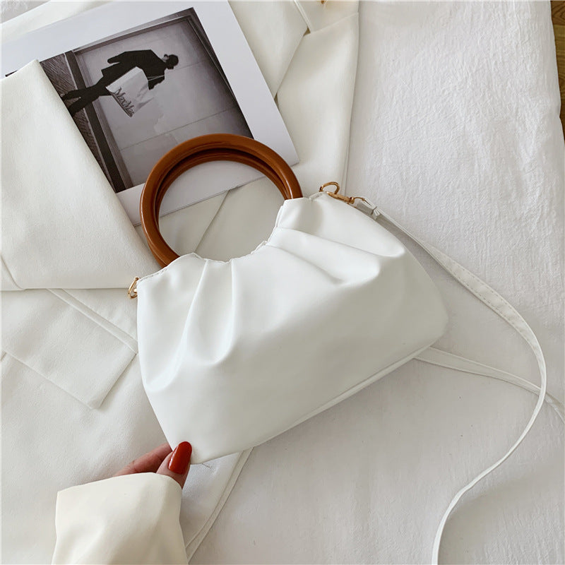 Cloud pleated handbag