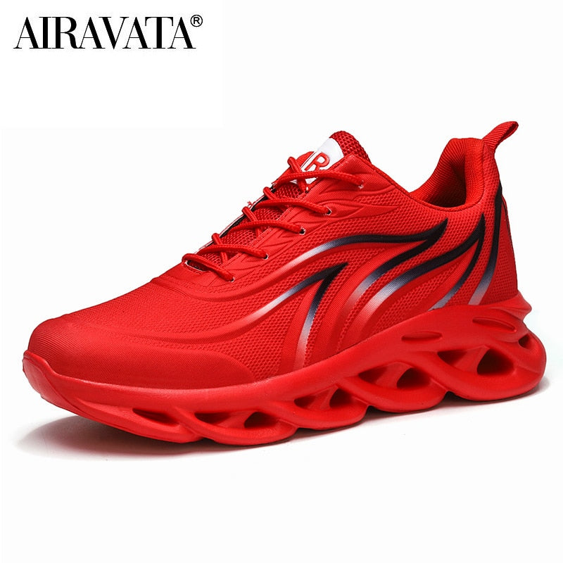 Mens flame print sneakers