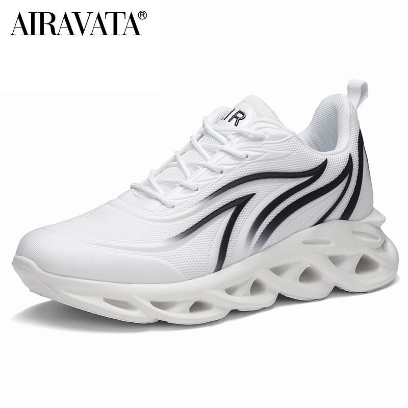 Mens flame print sneakers