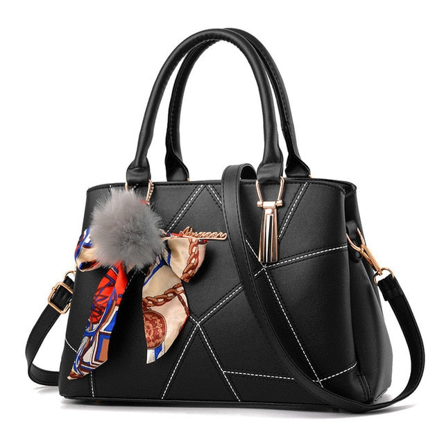 Geometric ladies handbag