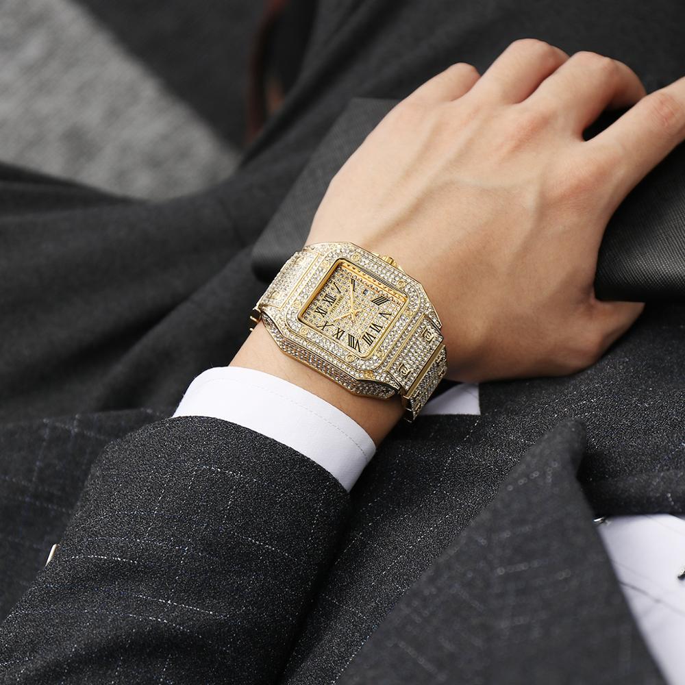 Hip Hop Iced Out Mens Watch