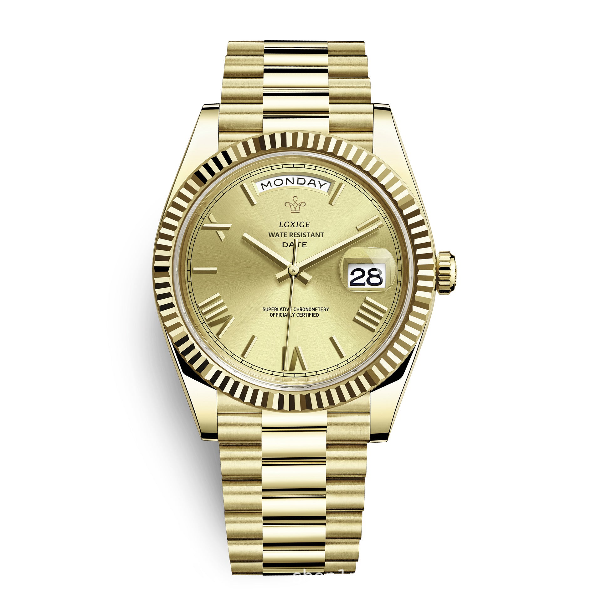 Classic Sunday Calendar Men's Watch