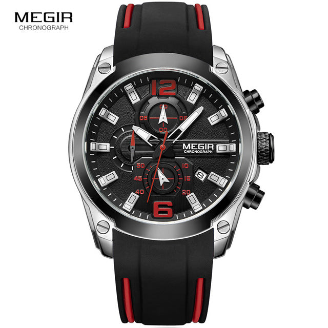 Megir Men's Chronograph Analog Quartz Watch