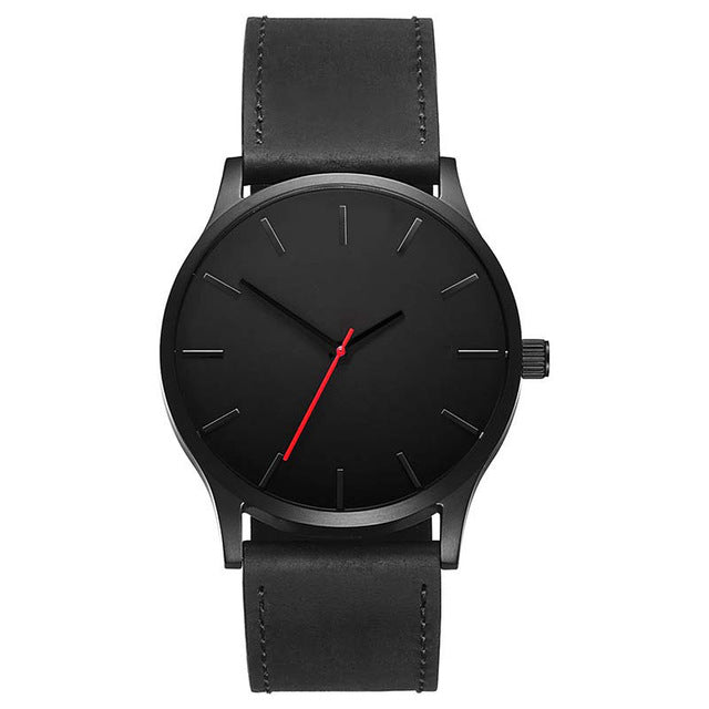 Men's Military Leather Watch