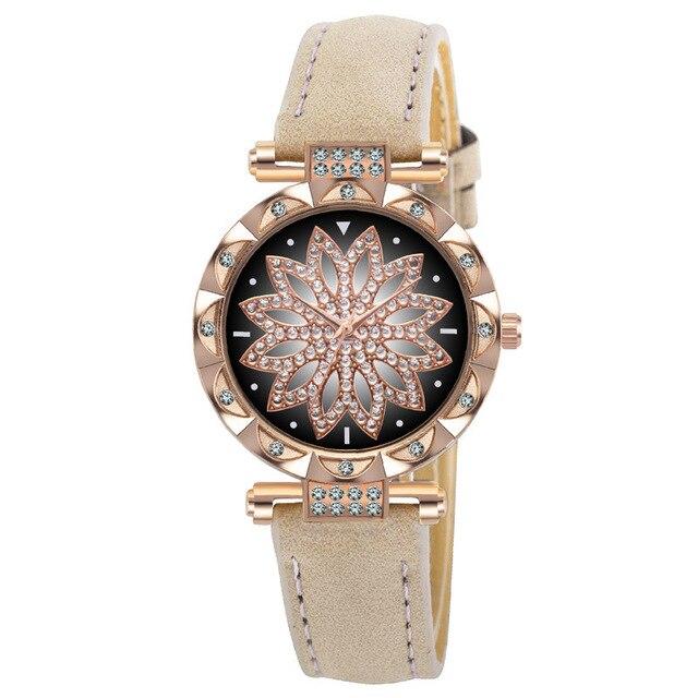 Leather Strap & bracelet set Watch