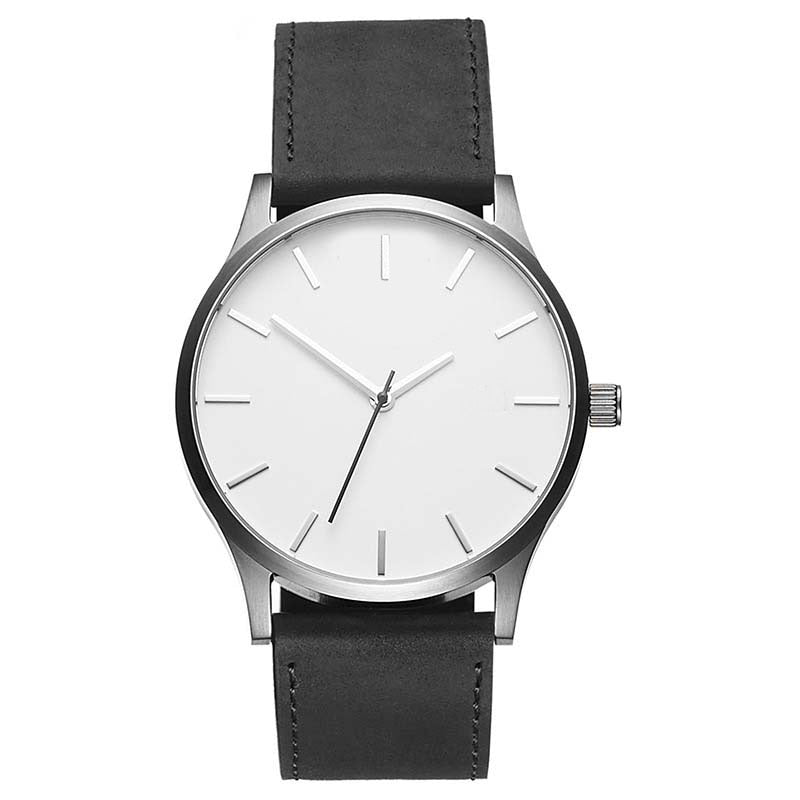 Men's Military Leather Watch
