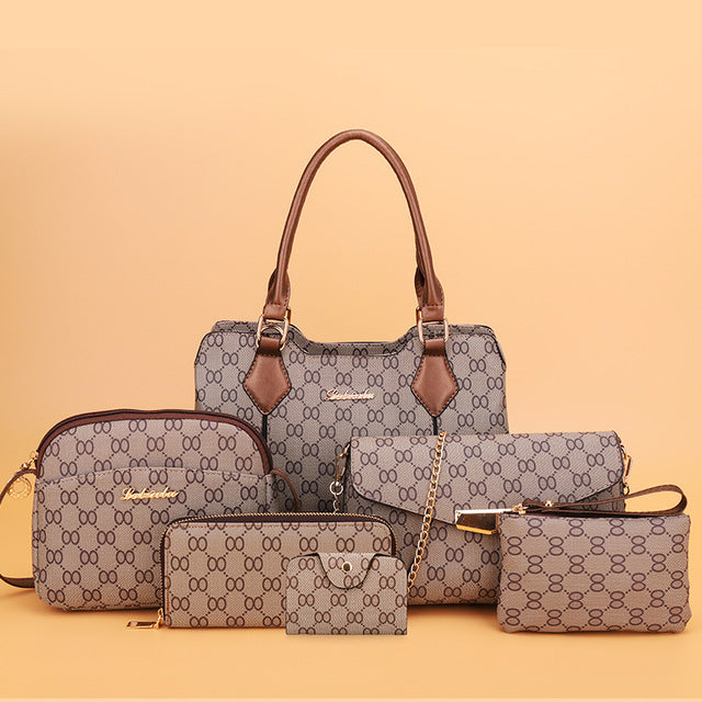 6pc Quality retro set