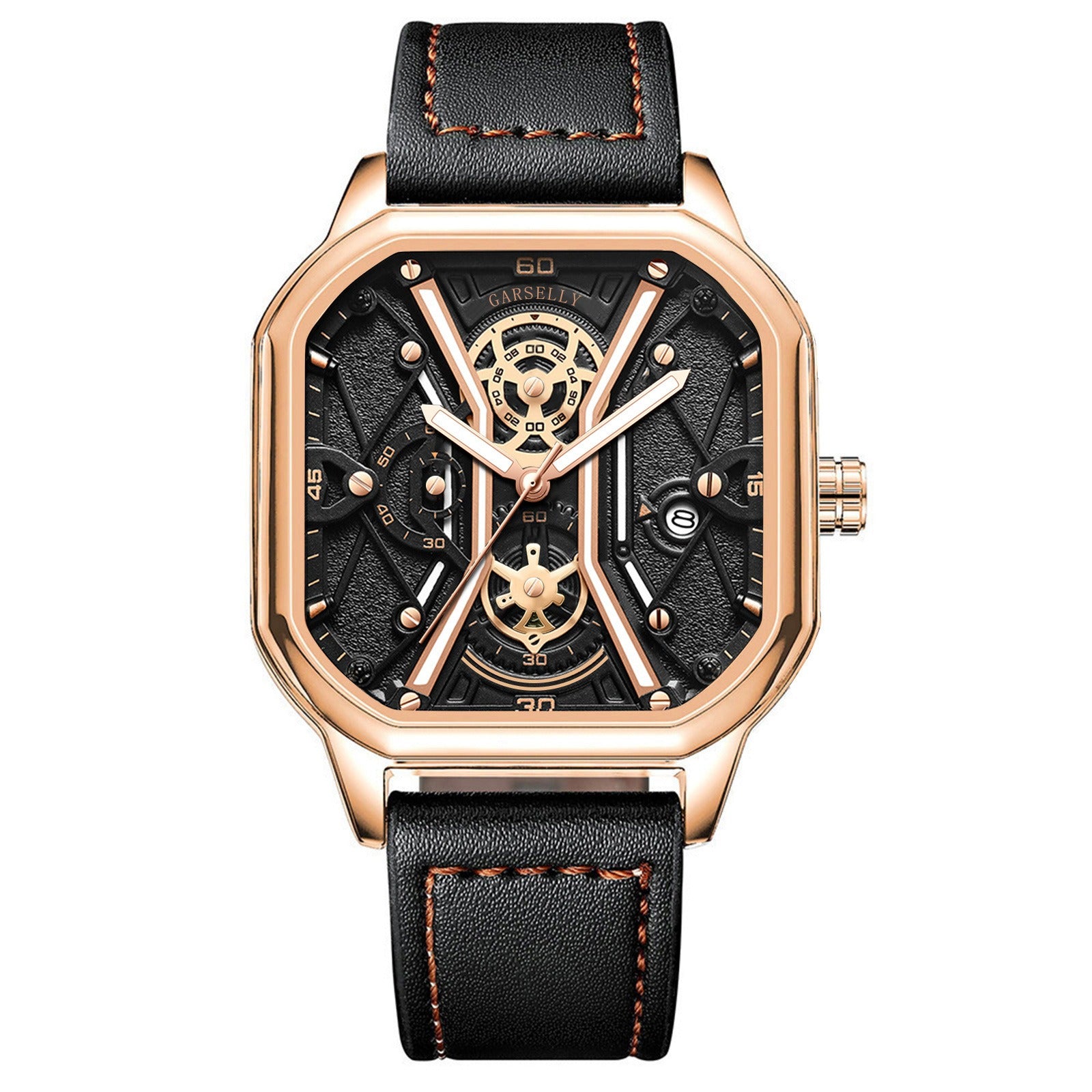 POEDAGAR Mens Luxury Wristwatch