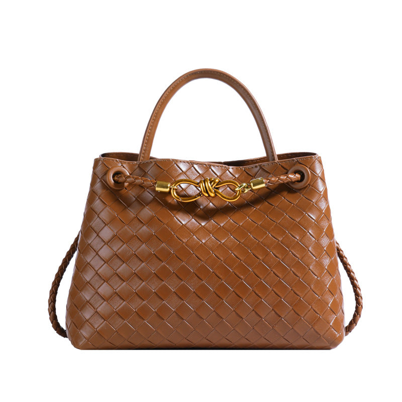 Woven style handbag