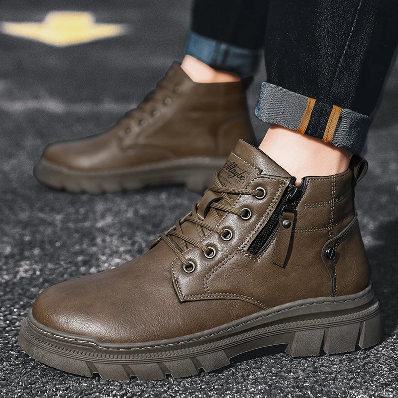 Retro Ankle Boots