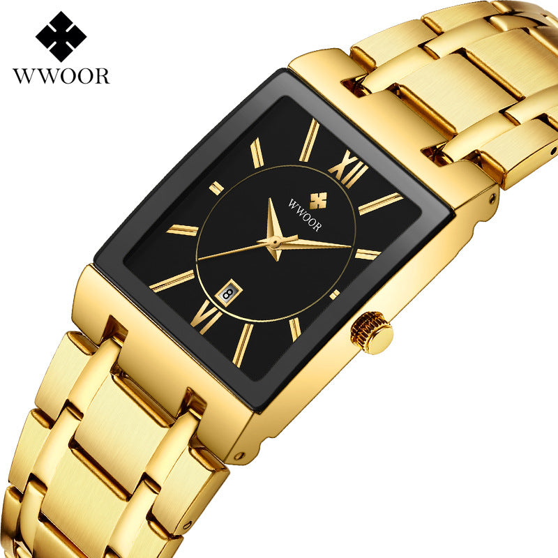 Fully Automatic Mens square watch