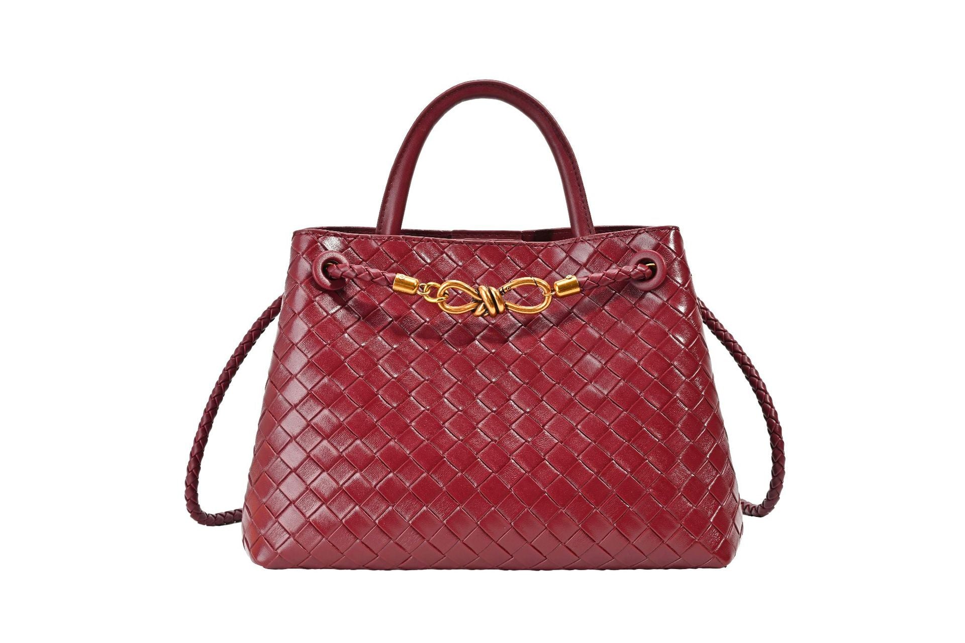 Woven style handbag