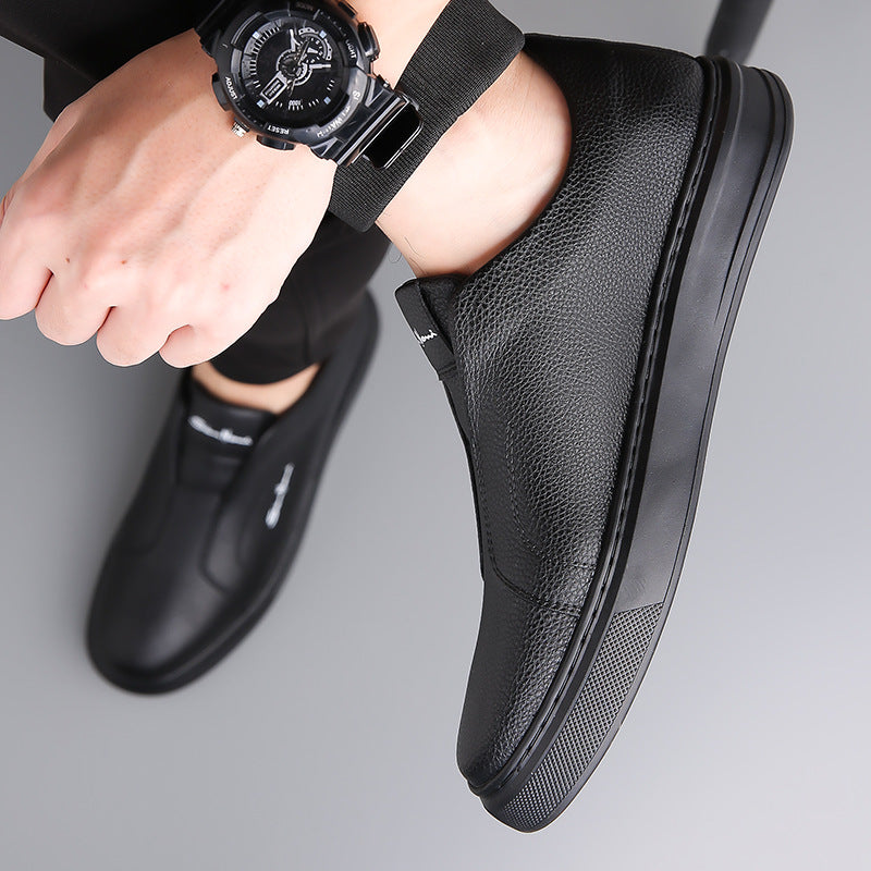 Mens casual style flat shoes