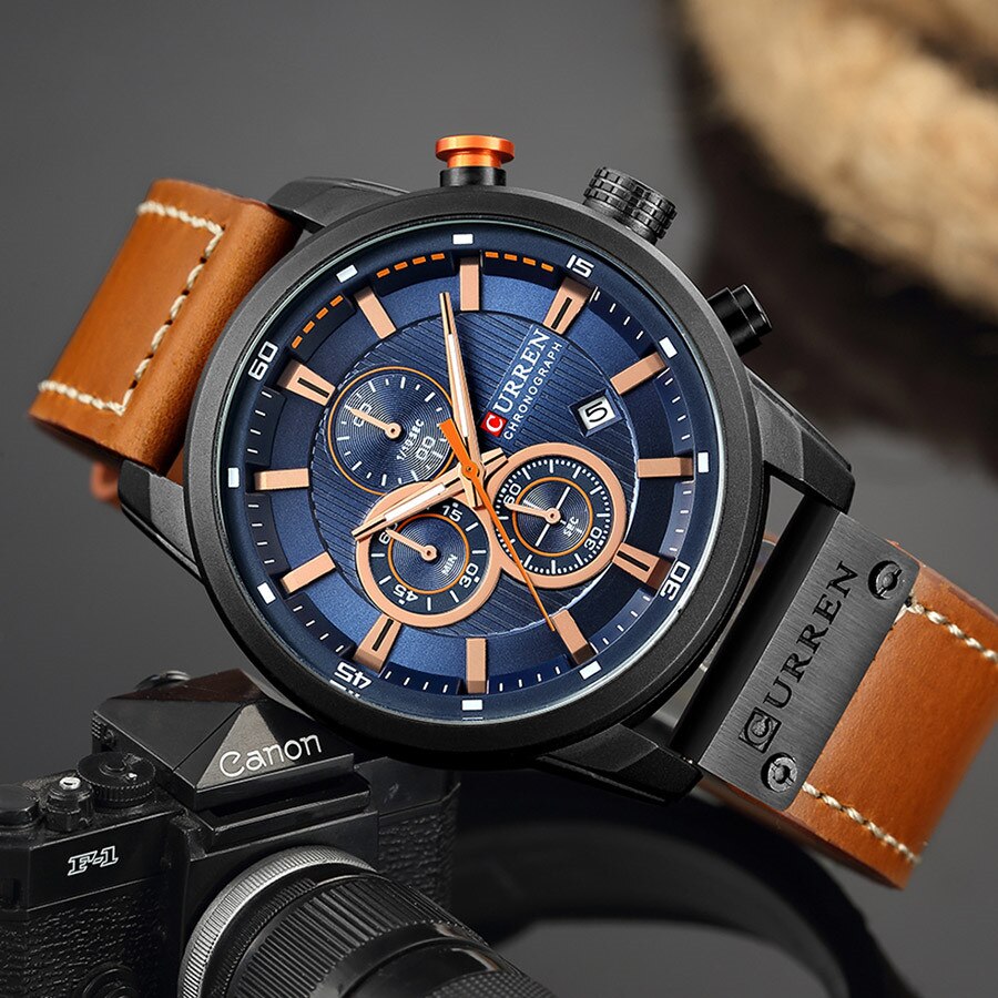 Men's Watches with Chronograph Clock