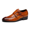 Classic Crocodile Pattern Mens Designer Shoes