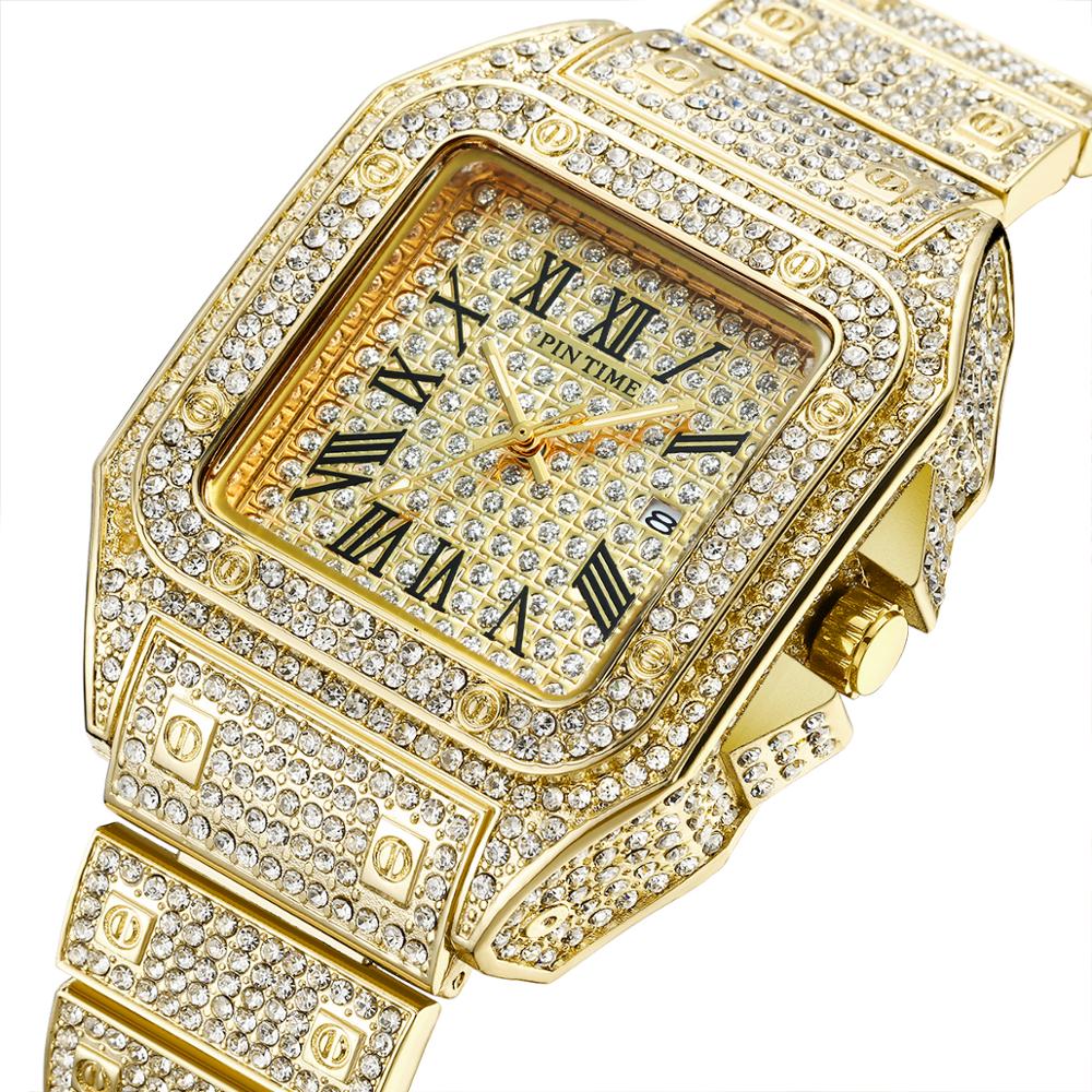 Hip Hop Iced Out Mens Watch