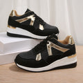 Round Toe Retro Sneakers